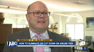 How to eliminate or cut own on airline fees