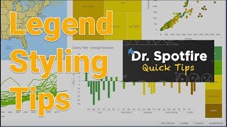 Legend Styling Tips in Spotfire