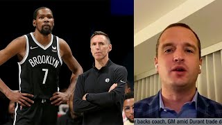 Kevin Durant is Trying to Get Steve Nash Fired After Showing Support! Get Up ESPN Brooklyn Nets NBA