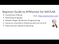 Beginner Guide to APMonitor for MATLAB