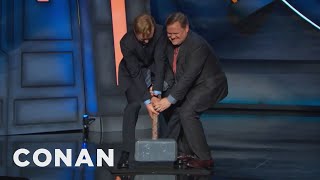 Thor's Hammer Is Cluttering Up The #ConanCon Stage | CONAN on TBS