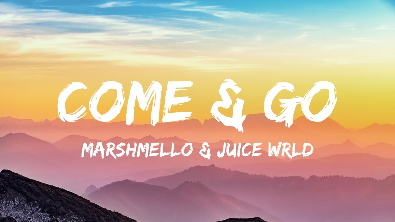 Marshmello & Juice WRLD - Come & Go (Lyrics Video) 🎶 - YouTube