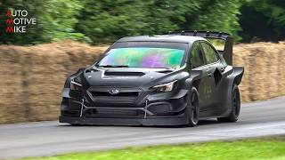 670HP Subaru WRX 'Project Midnight' attacking the Goodwood hillclimb course! FASTEST ICE CAR!