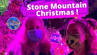 Stone Mountain Christmas Full Tour l Opening Night | Stone Mountain Park 4K