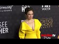 jen tullock 2023 critics choice awards red carpet arrivals