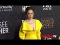 jen tullock 2023 critics choice awards red carpet arrivals