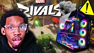 MY PC ALMOST EXPLODES WHILE PLAYING MARVEL RIVALS