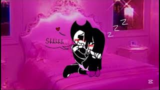 Sleep goodnight love hug (🖤Bendy \u0026 Cartoon Aliza💗)