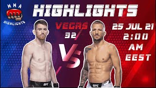 UFC Vegas 32 | Sandhagen vs Dillashaw | Highlights