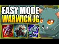 THIS IS ONE OF THE EASIEST WAYS TO ESCAPE LOW ELO USING WARWICK JUNGLE! - League of Legends Guide