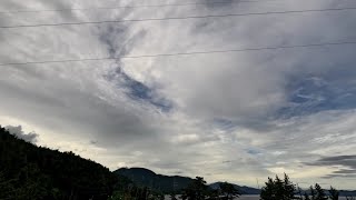 定点タイムラプス0701@福井県美浜町(南180°)07:45-11:00