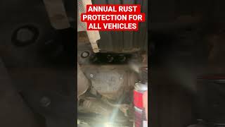 ANNUAL RUST PROTECTION FOR ALL VEHICLES