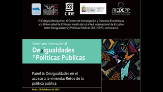 Seminario de Desigualdades y Políticas Públicas