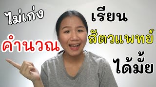 ไม่เก่งคำนวณเรียนสัตวแพทย์ได้มั้ย? | VIOLUV