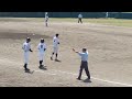 高校野球 第9回福岡中央地区高校野球大会　1回戦　玄界vs築上西　2022年4月17日