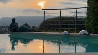 Villa de luxe à Nice - Gairaut : piscine à débordement et parc époustouflant