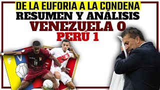 ANÁLISIS Y RESUMEN VENEZUELA 0 PERÚ 1 - Revisión en frío de La Vinotinto, José Peseiro, Copa América