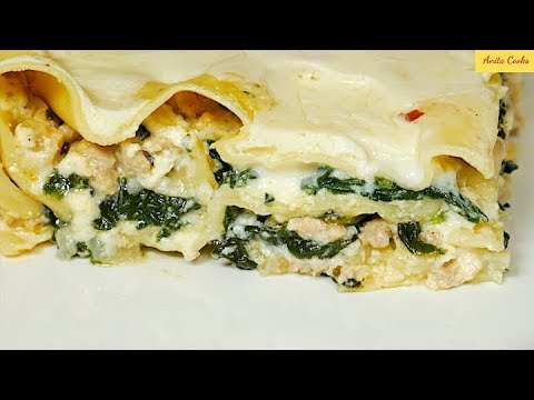 Chicken and Spinach Lasagna Recipe Chicken and Spinach Lasagna Recipe