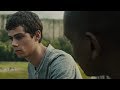 Alby shows Thomas around The Glade and sets some ground rules [Maze Runner]