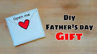💖 LAST MINUTE 💖 Happy Father's Day Greeting Card • Father's Day Card With WHITE PAPER 😊 • card ideas