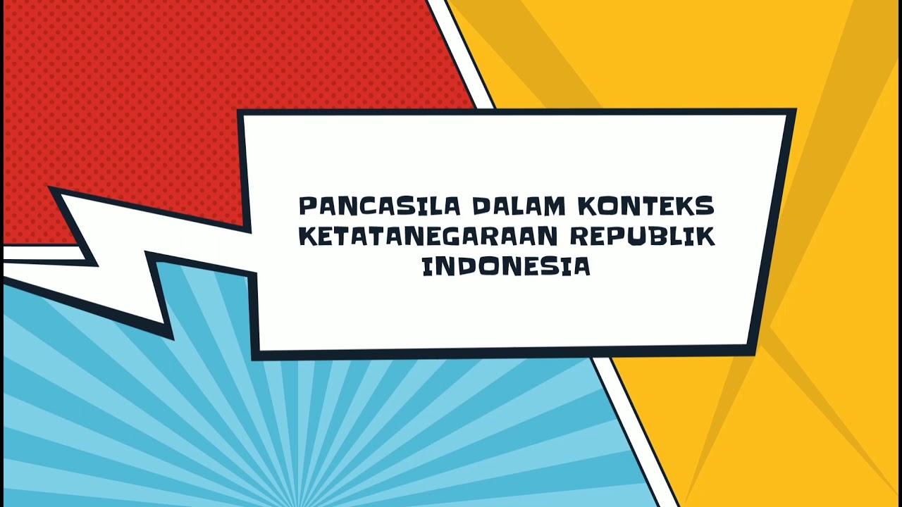 PANCASILA DALAM KONTEKS KETATANEGARAAN REPUBLIK INDONESIA - YouTube