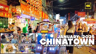 Exploring Bangkok: Chinatown on January 1, 2025, and Sampeng Market on January 3, 2025