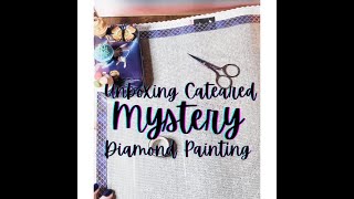 Cateared Mystery Diamond Painting Unboxing ~ No Talking!