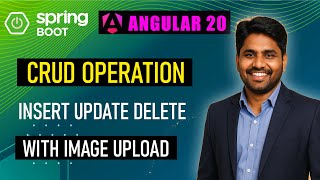 Angular 20 + Spring Boot CRUD Tutorial (MySQL + Image Upload) | Full Stack App 2027