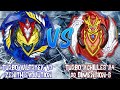 Beyblade Burst Turbo Battle - Turbo Valtryek V3 VS Turbo Achilles A4