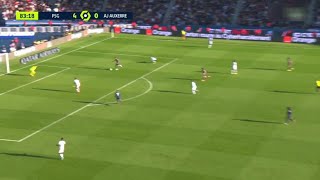 Hugo Ekitike goal vs Auxerre | PSG vs Auxerre | 5-0 |