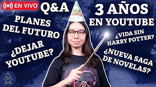 3er ANIVERSARIO Preguntas y respuestas | ¿Dejar Youtube? | Planes del futuro | V