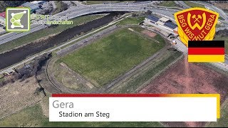 Stadion am Steg | BSG Wismut Gera | Google Earth | 2015