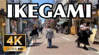 【4K Tokyo virtual tour】🇯🇵Walking around IKEGAMI Shopping Street.