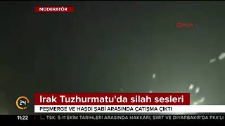 Irak Tuzhurmatu'da silah sesleri