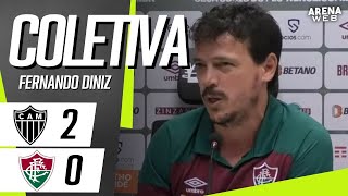 COLETIVA FERNANDO DINIZ | AO VIVO | Atlético-MG x Fluminense - Brasileirão 2023