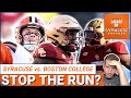 REACTION: Boston College Eagles RUN ALL OVER Syracuse Football | Syracuse Orange Podcast