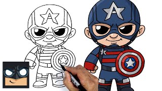 How To Draw Captain America | Falcon and Winter Soldier