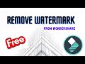 how to remove filmora watermark