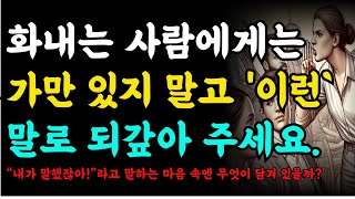 이렇게' 화내는 사람에게는 가만 있지 말고 '이런`말로 되갚아 주세요|오디오북|철학과지혜|옛성인들의지혜|반복|지혜의 등불