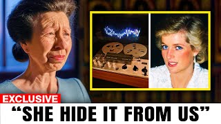 Princess Anne Found Diana's Recording Device Behind Bedroom Wall -What She Heard Left Her Speechless