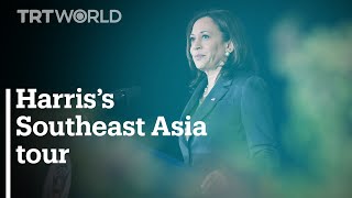 Kamala Harris calls Beijing's territorial claims to the South China Sea illegal