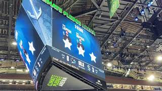 Seattle Kraken vs San Jose Sharks Fan appreciation last home game inaugural season 4/29/22: 3 stars