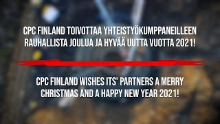 CPC Finland wishes a Merry Christmas and a Happy New Year 2021!