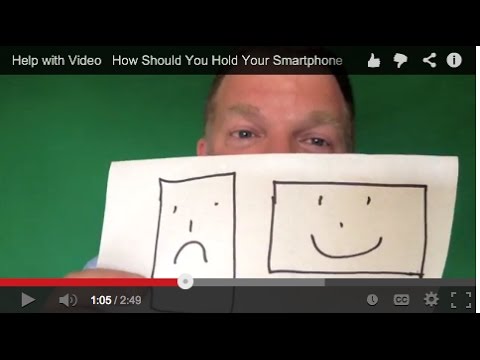 How to Hold Your Smartphone When Recording YouTube Video How to Hold Your Smartphone When Recording YouTube Video