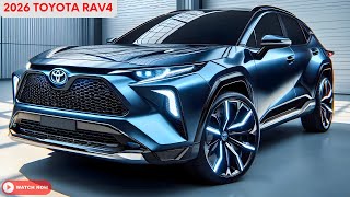 NEW 2026 Toyota RAV4 Revealed -Exterior \u0026 Interior, First Look Details!