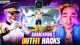 😱 GameXpro Outfit Hacks Used By LegendX😂 - BGMI Conqueror - LegendX