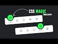 Magic Navigation Menu Indicator using HTML CSS & JavaScript