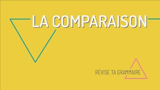 La comparaison en français (A2) : plus, moins, aussi, autant