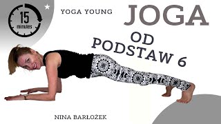 Joga 15min★ Joga od Podstaw 6 Joga Lekcja 6 I Yoga Young I Nina Barłożek I @yogayoungksiazki