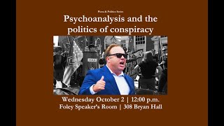 Psychoanalysis and the politics of conspiracy with Amy Allen